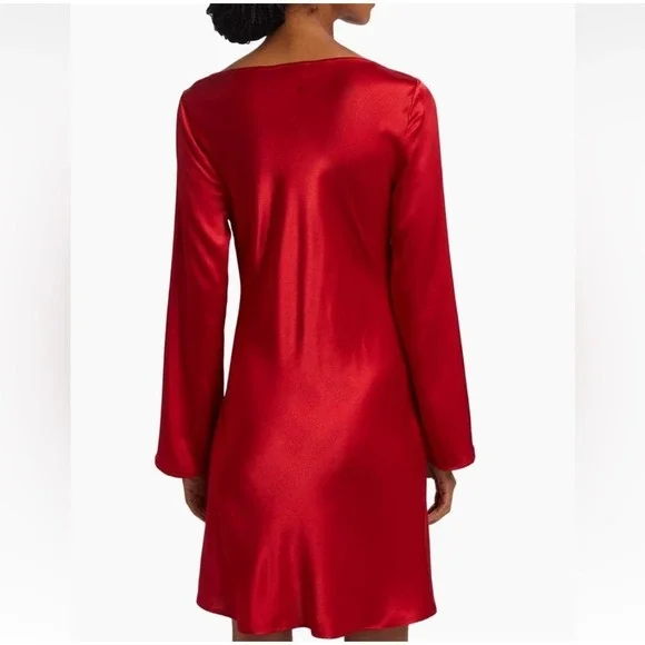 NWT Rails Alessandra Cowl Neck Mini Dress‎ in Scarlett Sz XL $238